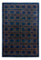 Gabbeh Tapijt - Loribaft Perzisch - 253 x 180 cm - blauw