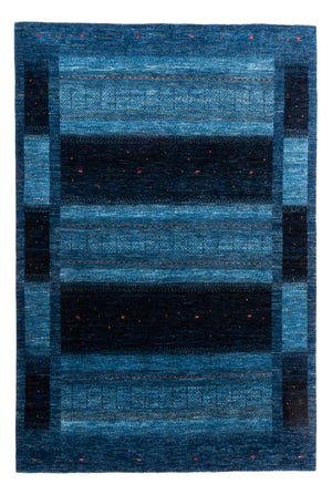 Gabbeh Tapijt - Loribaft Perzisch - 256 x 180 cm - blauw