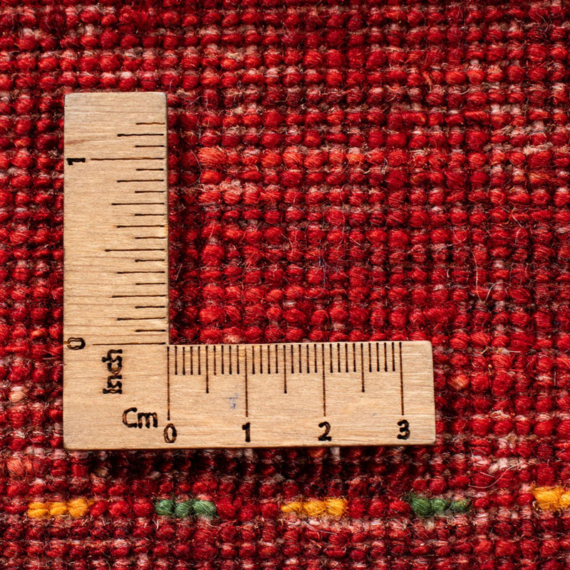 Gabbeh Tapijt - Loribaft Perzisch - 279 x 219 cm - rood