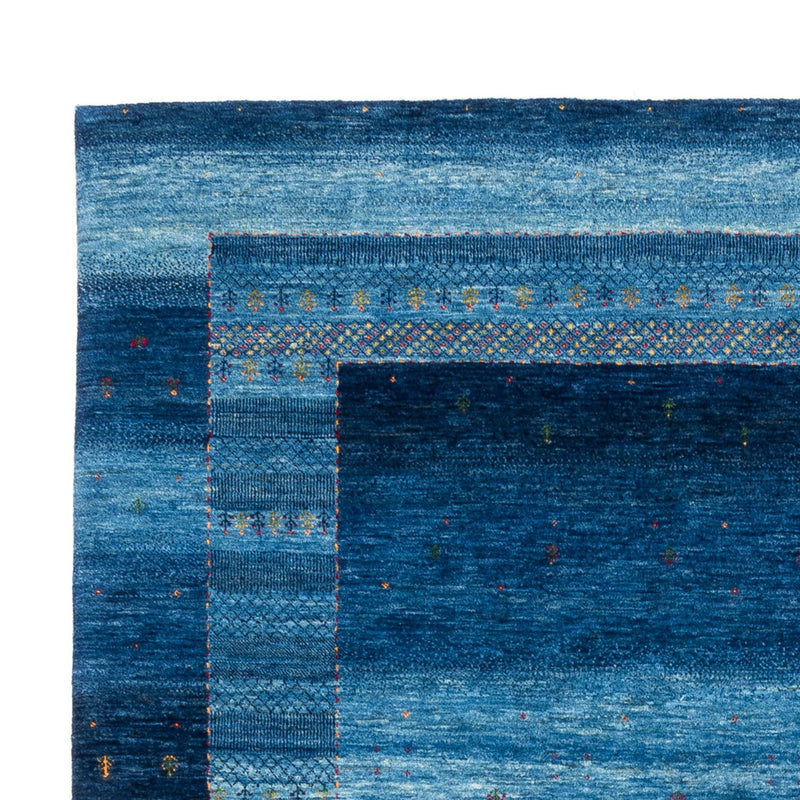 Gabbeh Tapijt - Loribaft Perzisch - 331 x 228 cm - blauw