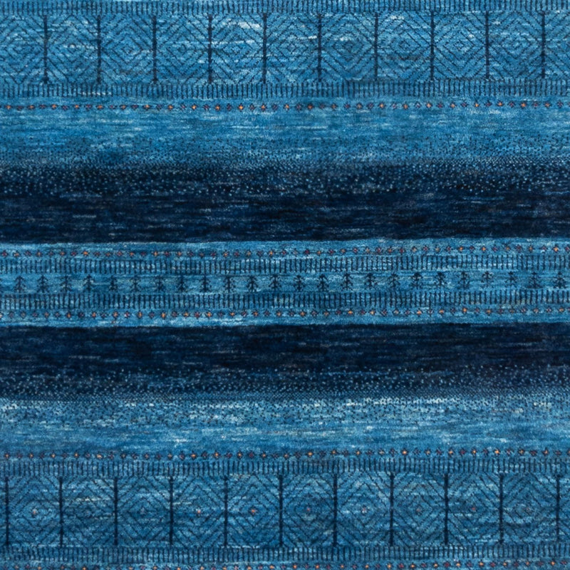 Gabbeh Tapijt - Loribaft Perzisch - 244 x 178 cm - blauw