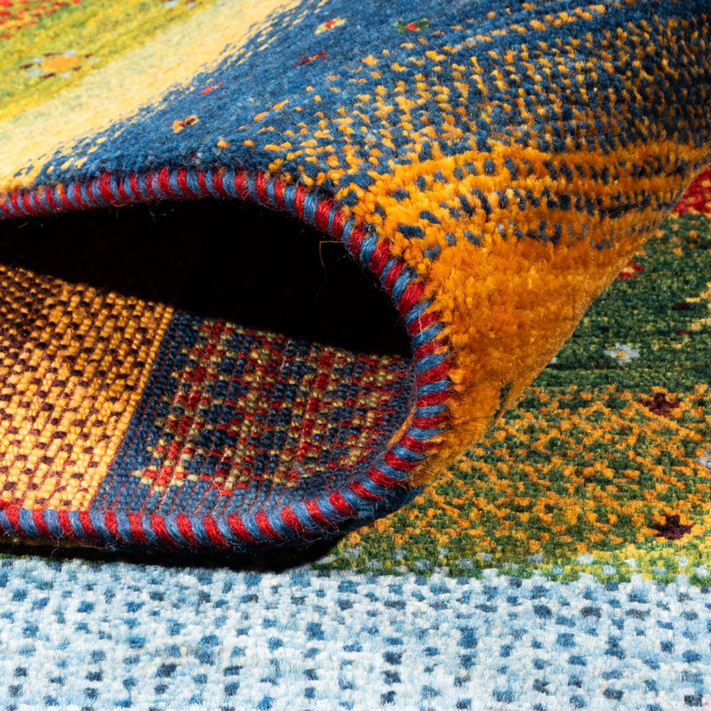 Gabbeh Tapijt - Loribaft Perzisch - Koninklijke - 239 x 162 cm - blauw