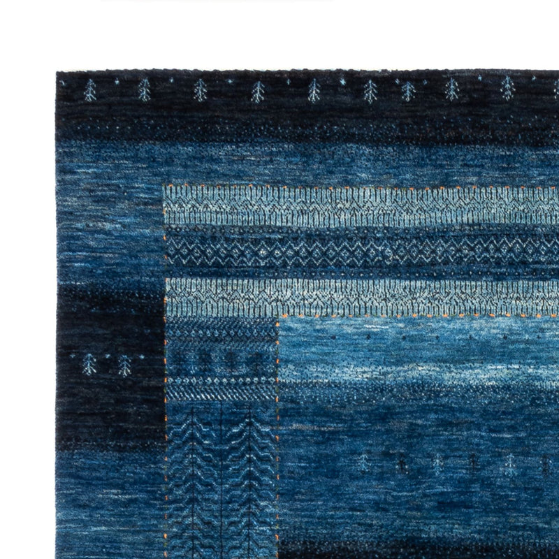 Gabbeh Tapijt - Loribaft Perzisch - 288 x 197 cm - blauw