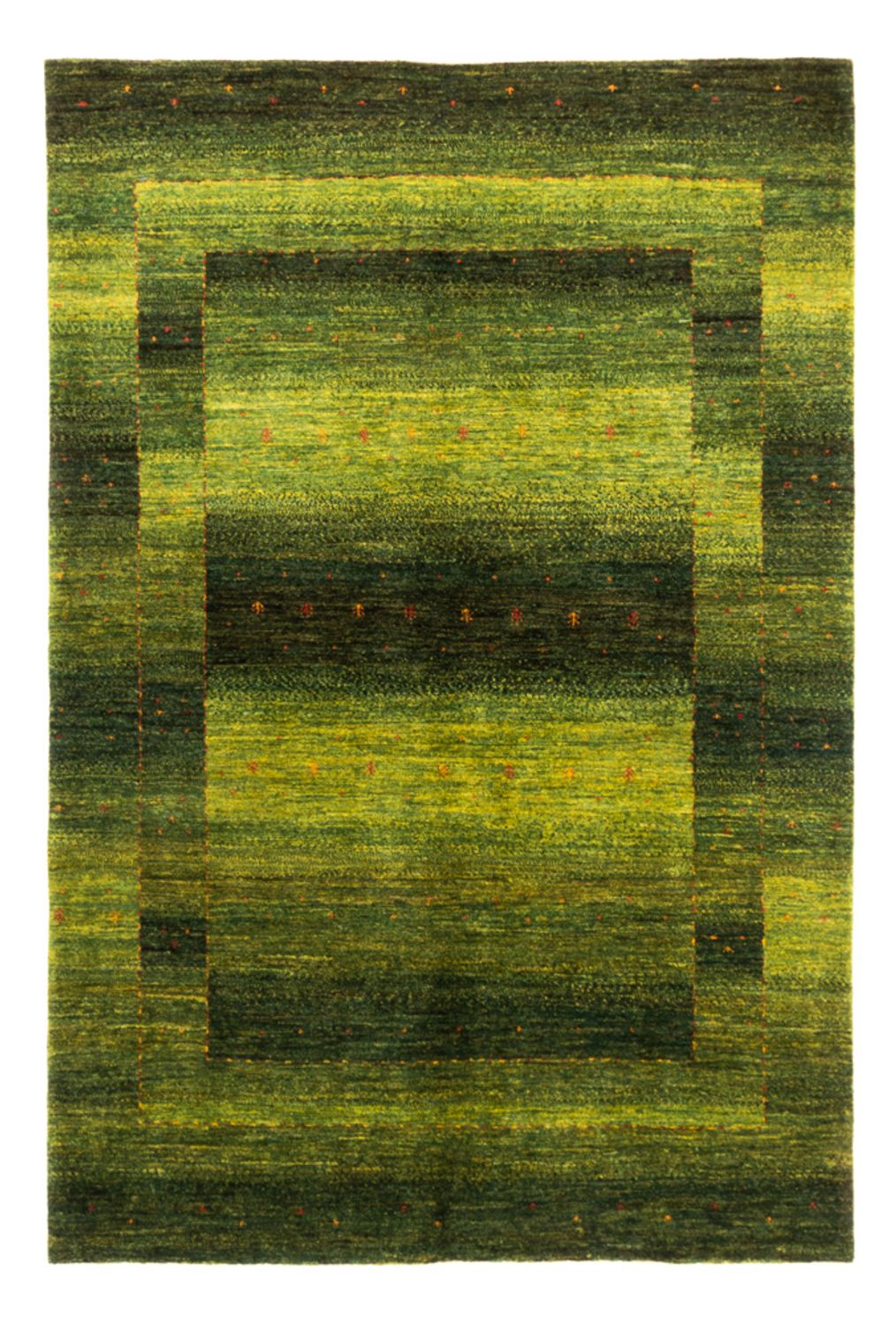 Gabbeh Tapijt - Loribaft Perzisch - 236 x 166 cm - groen