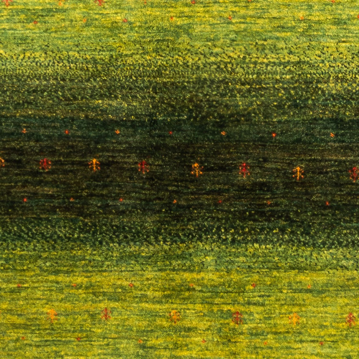 Gabbeh Tapijt - Loribaft Perzisch - 236 x 166 cm - groen