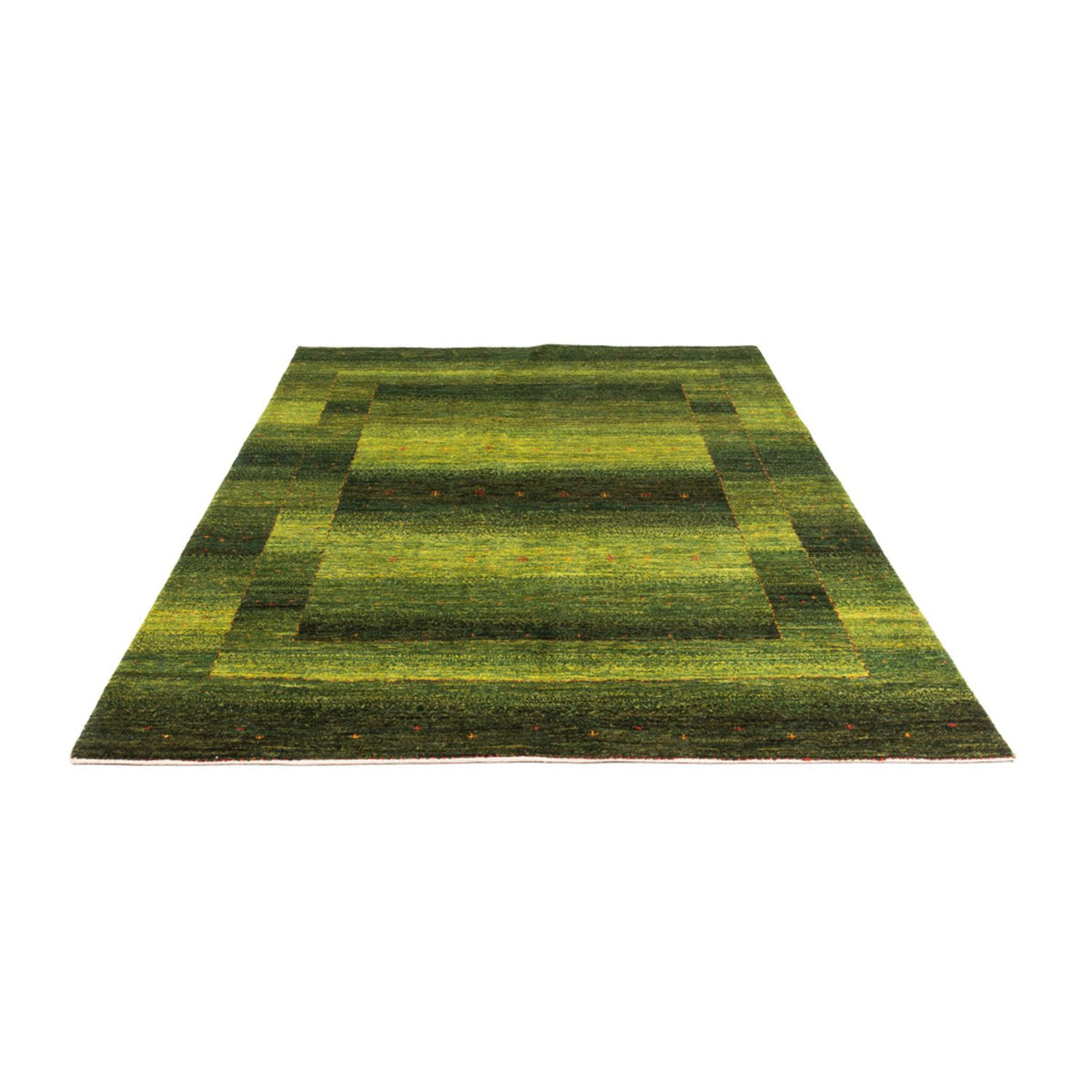 Gabbeh Tapijt - Loribaft Perzisch - 236 x 166 cm - groen