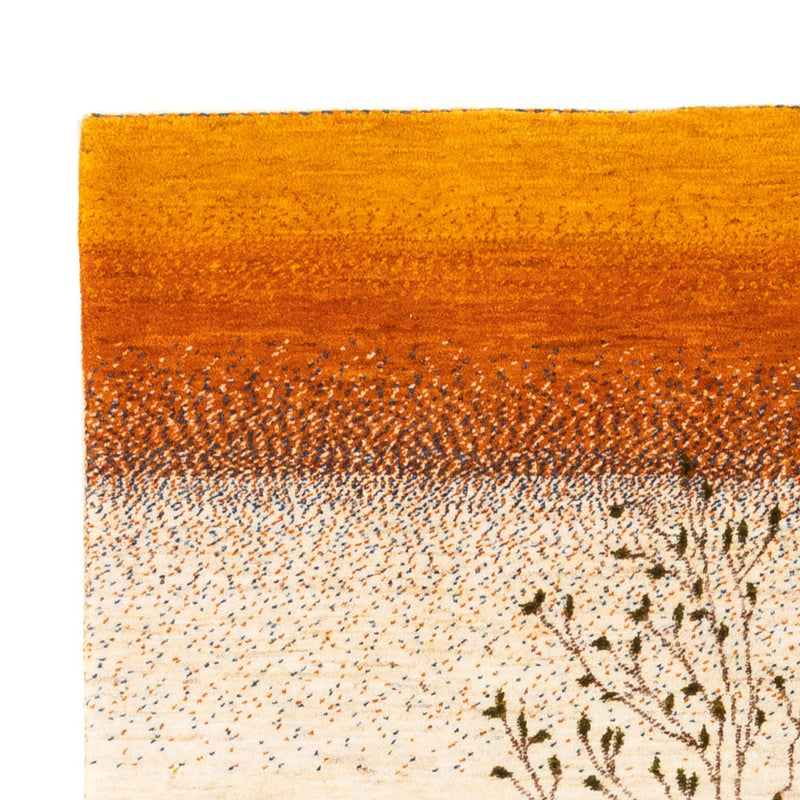 Gabbeh Tapijt - Loribaft Perzisch - 175 x 129 cm - goud