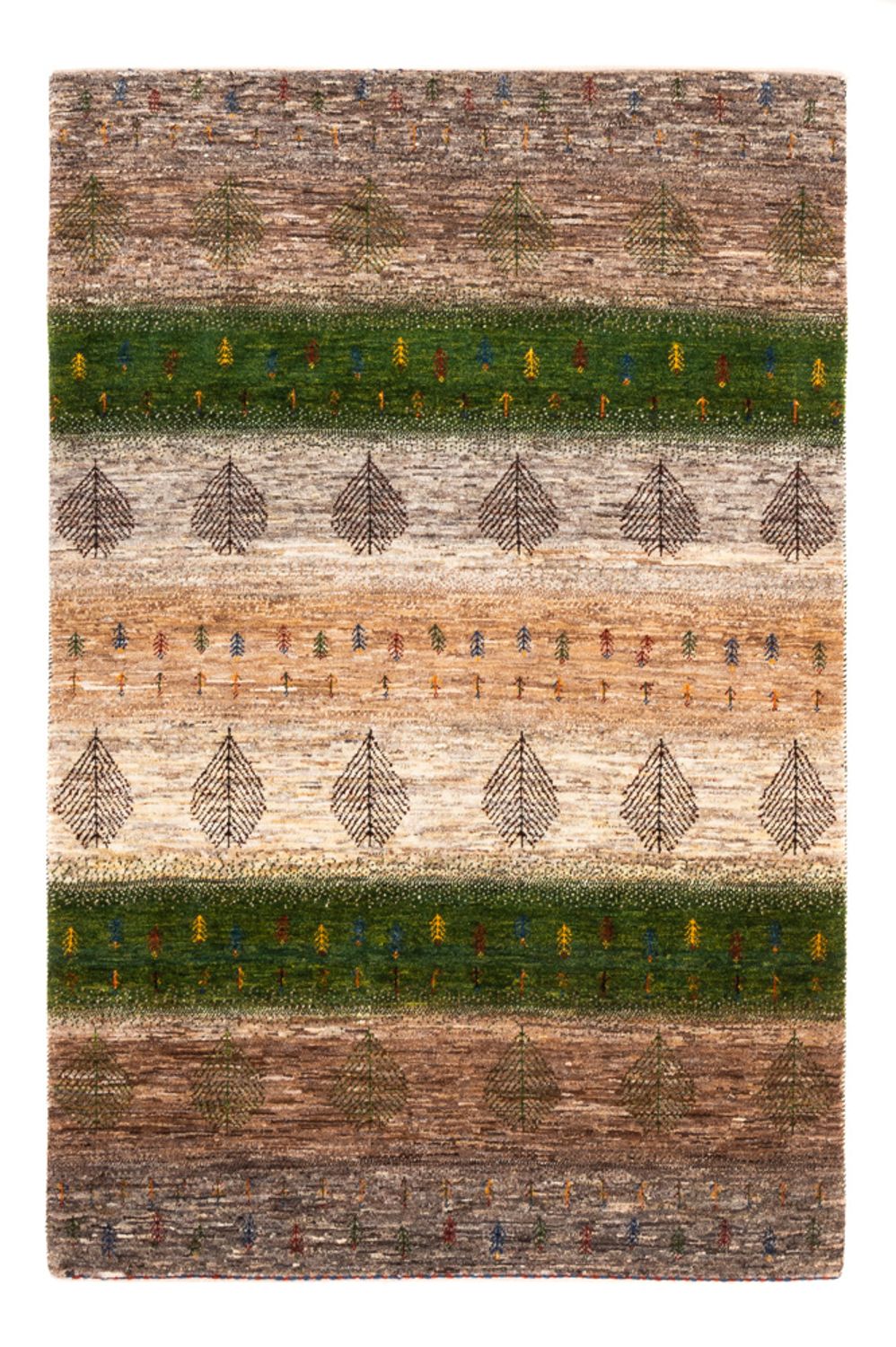 Gabbeh Tapijt - Loribaft Perzisch - 174 x 117 cm - grijs