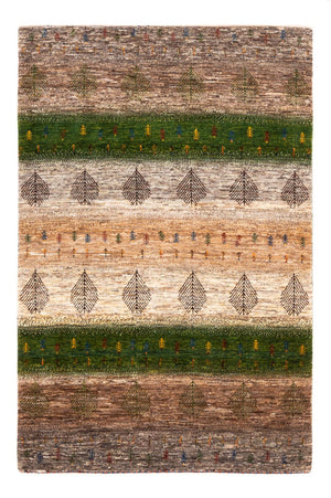 Gabbeh Tapijt - Loribaft Perzisch - 174 x 117 cm - grijs