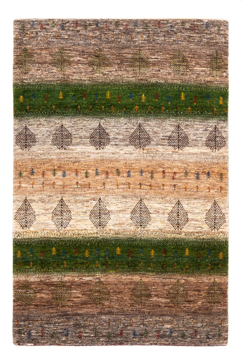 Gabbeh Tapijt - Loribaft Perzisch - 174 x 117 cm - grijs