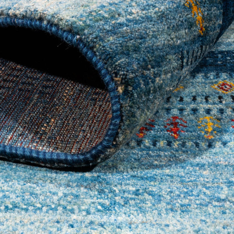 Gabbeh Tapijt - Loribaft Perzisch - Koninklijke - 180 x 123 cm - blauw