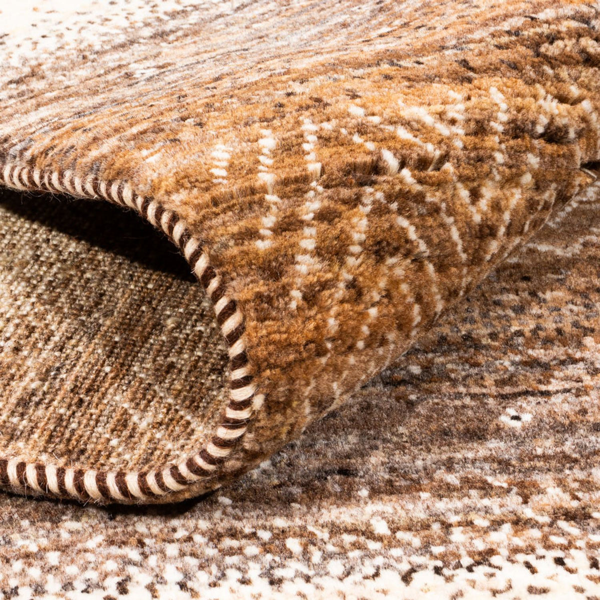 Gabbeh Tapijt - Loribaft Perzisch - 177 x 120 cm - natuur