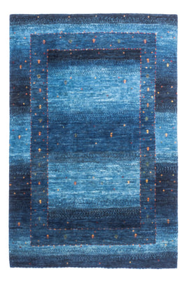 Gabbeh Tapijt - Loribaft Perzisch - 148 x 98 cm - blauw