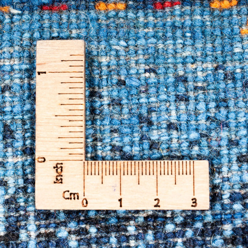 Gabbeh Tapijt - Loribaft Perzisch - 148 x 98 cm - blauw