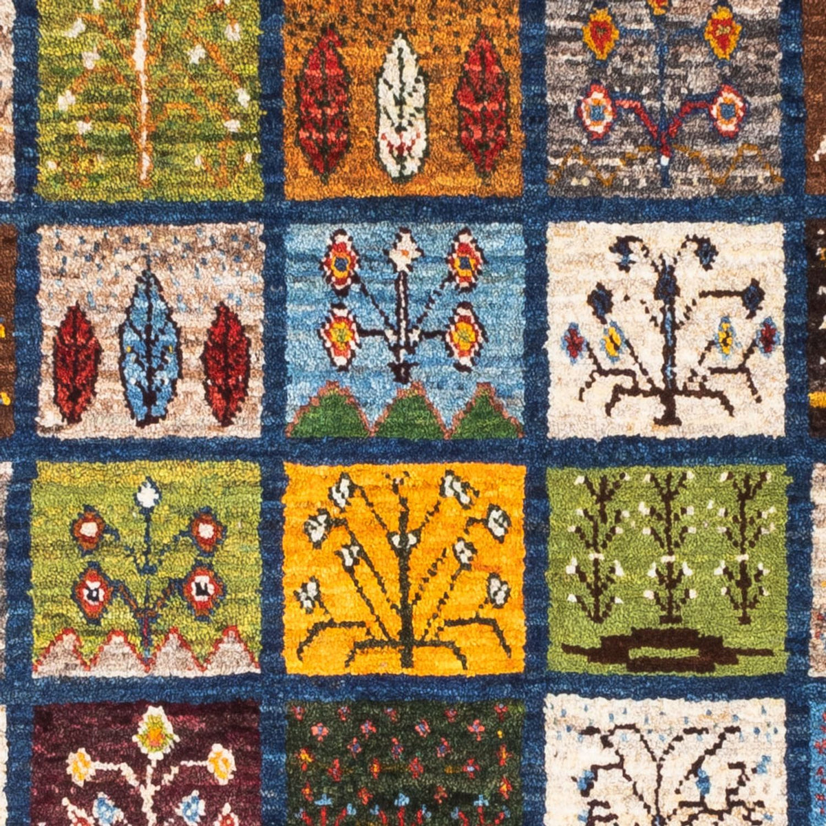 Gabbeh Tapijt - Loribaft Perzisch - Koninklijke - 132 x 86 cm - veelkleurig