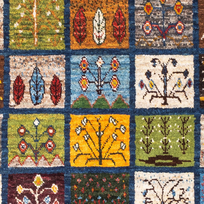 Gabbeh Tapijt - Loribaft Perzisch - Koninklijke - 132 x 86 cm - veelkleurig