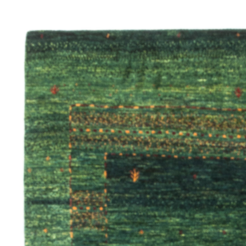 Gabbeh Tapijt - Loribaft Perzisch - 145 x 100 cm - groen