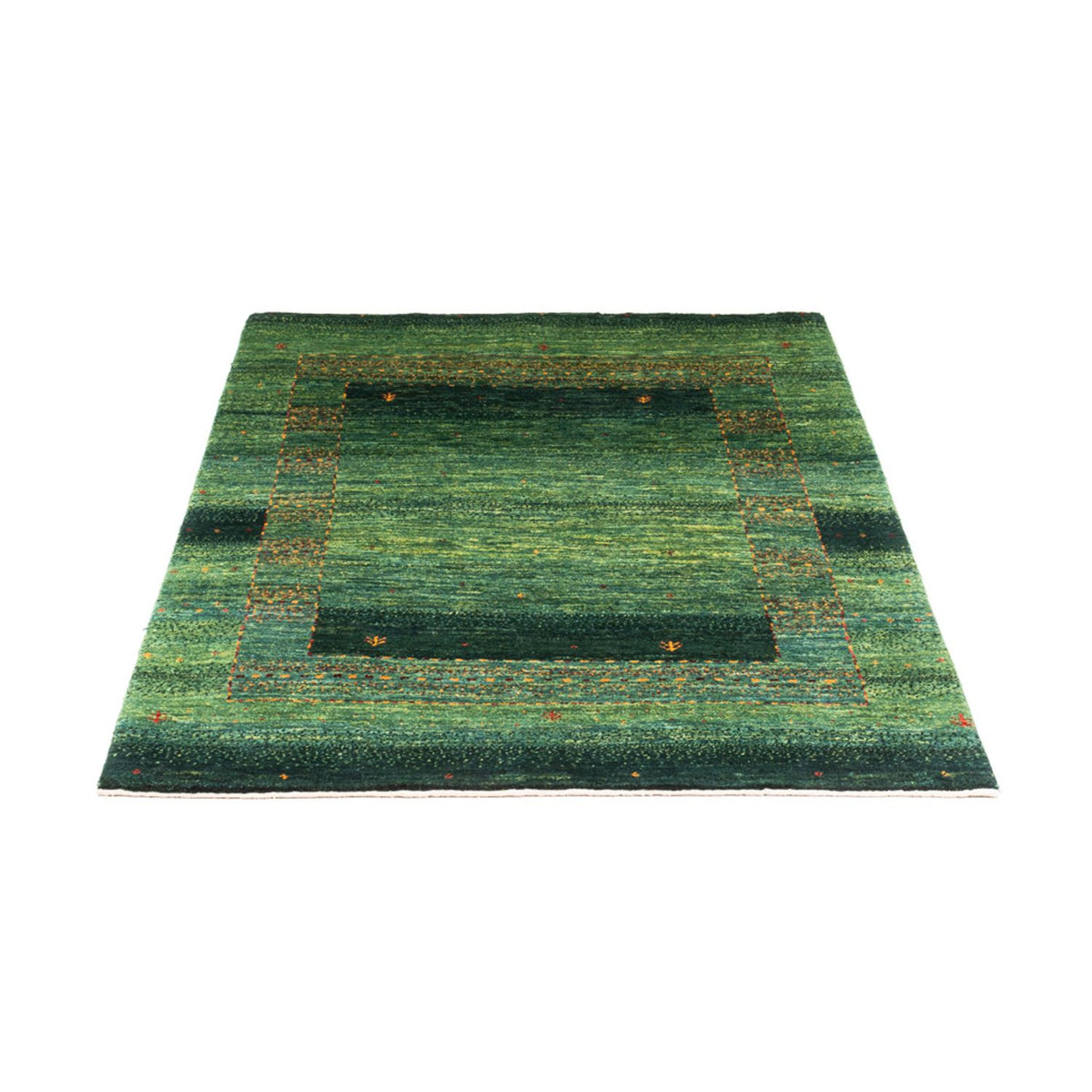 Gabbeh Tapijt - Loribaft Perzisch - 145 x 100 cm - groen