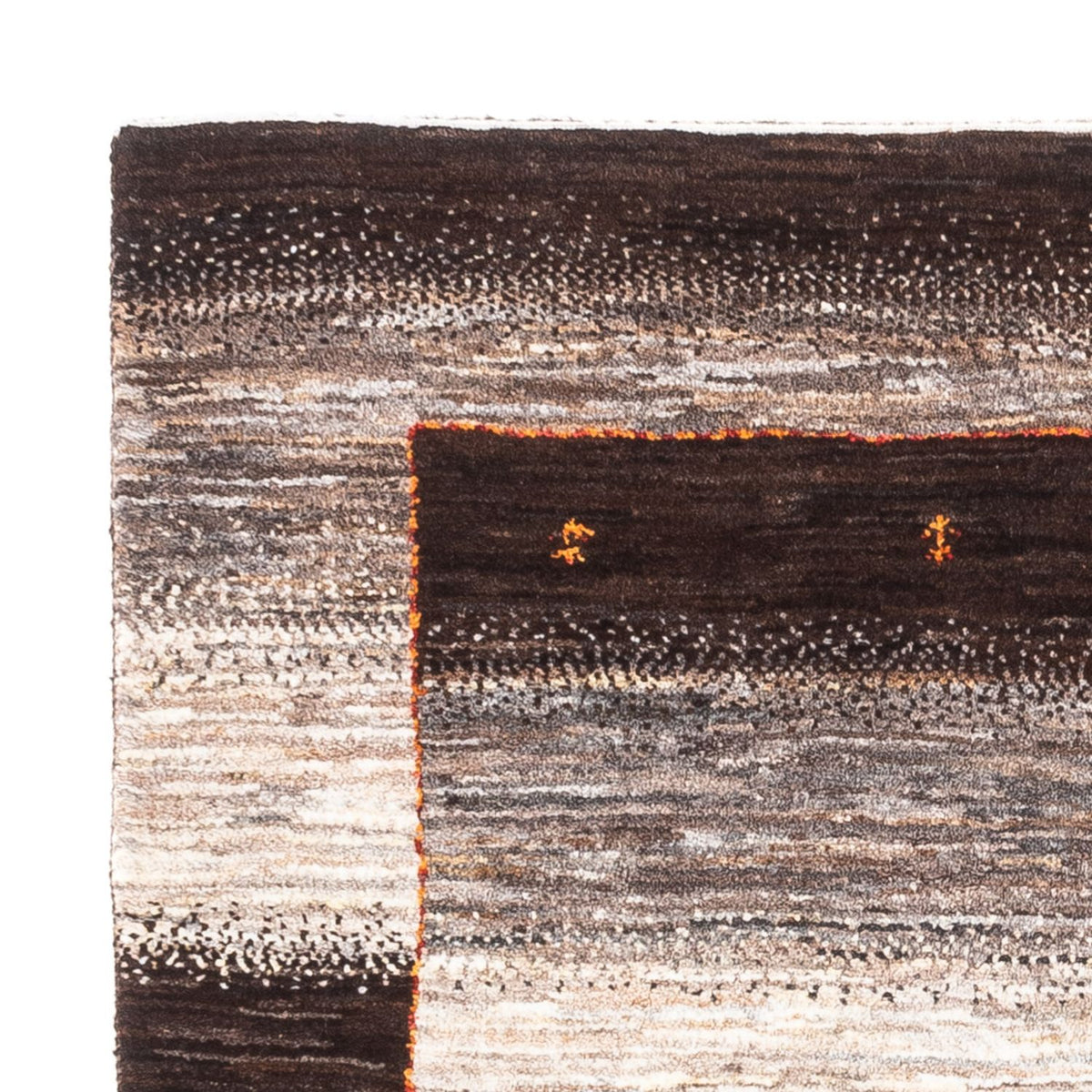 Gabbeh Tapijt - Loribaft Perzisch - 122 x 88 cm - natuur