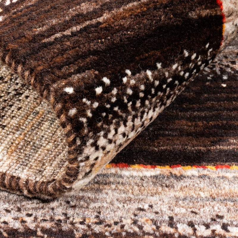 Gabbeh Tapijt - Loribaft Perzisch - 122 x 88 cm - natuur