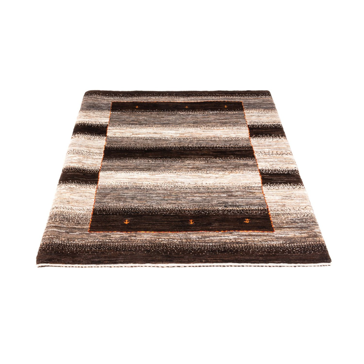 Gabbeh Tapijt - Loribaft Perzisch - 122 x 88 cm - natuur