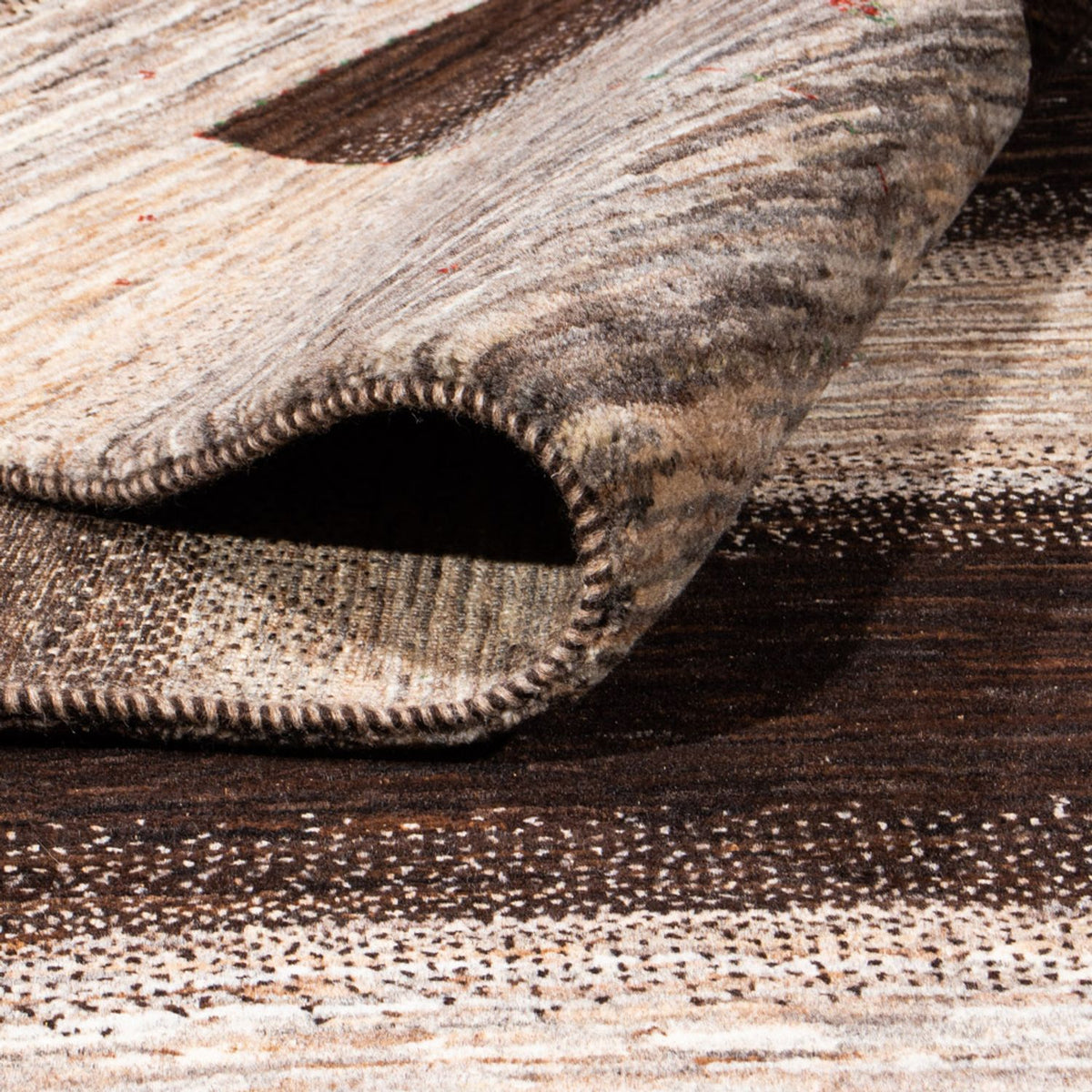 Gabbeh Tapijt - Loribaft Perzisch - 311 x 208 cm - bruin