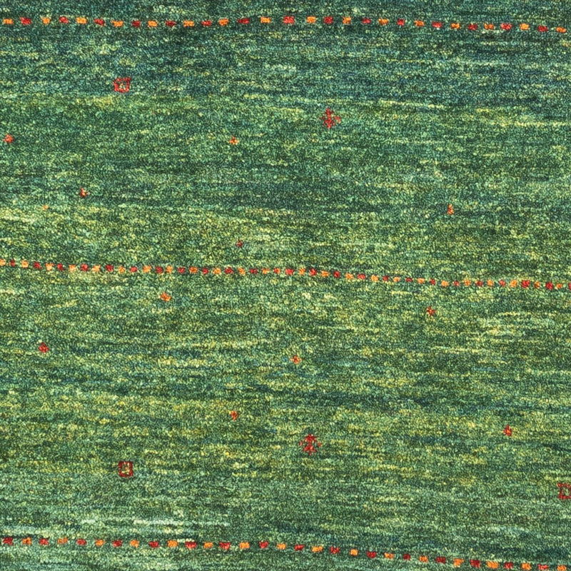 Gabbeh Tapijt - Loribaft Perzisch - 132 x 90 cm - groen