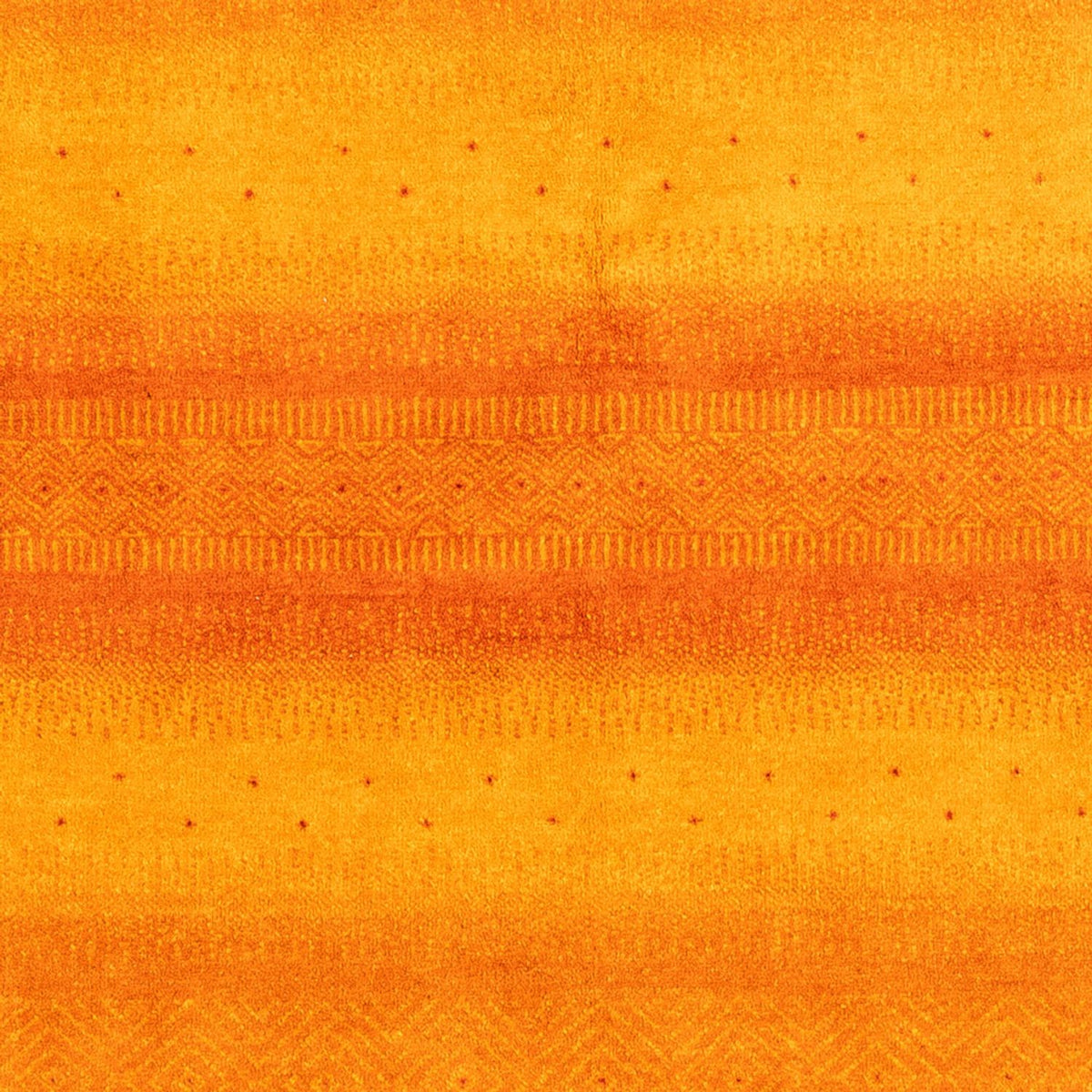 Gabbeh Tapijt - Loribaft Perzisch - 206 x 150 cm - oranje