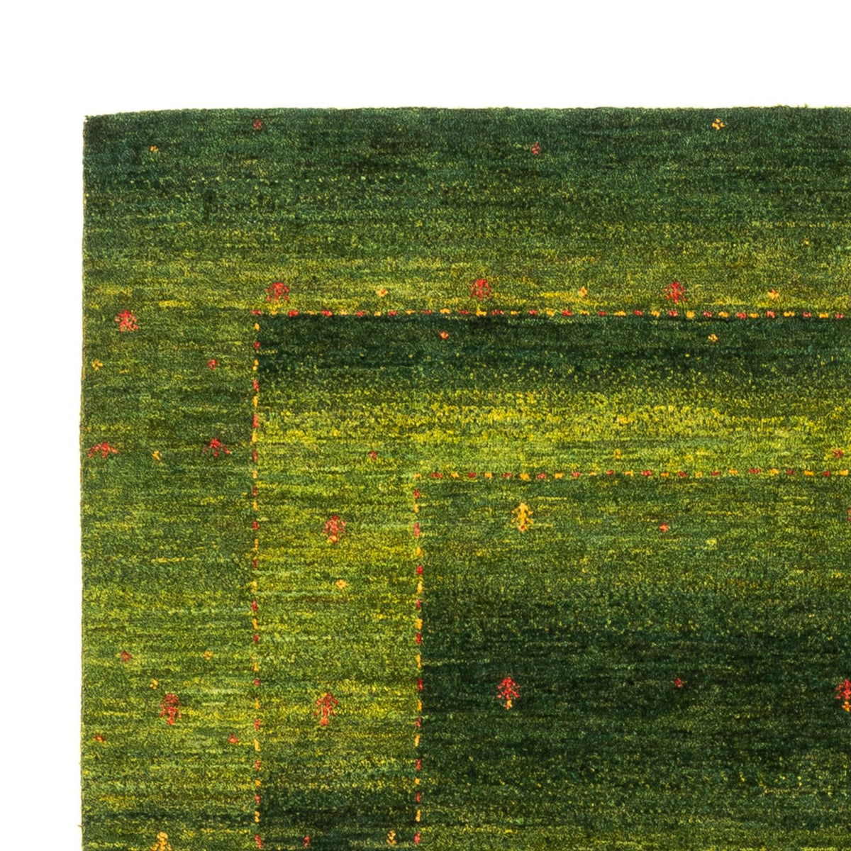 Gabbeh Tapijt - Loribaft Perzisch - 200 x 150 cm - groen