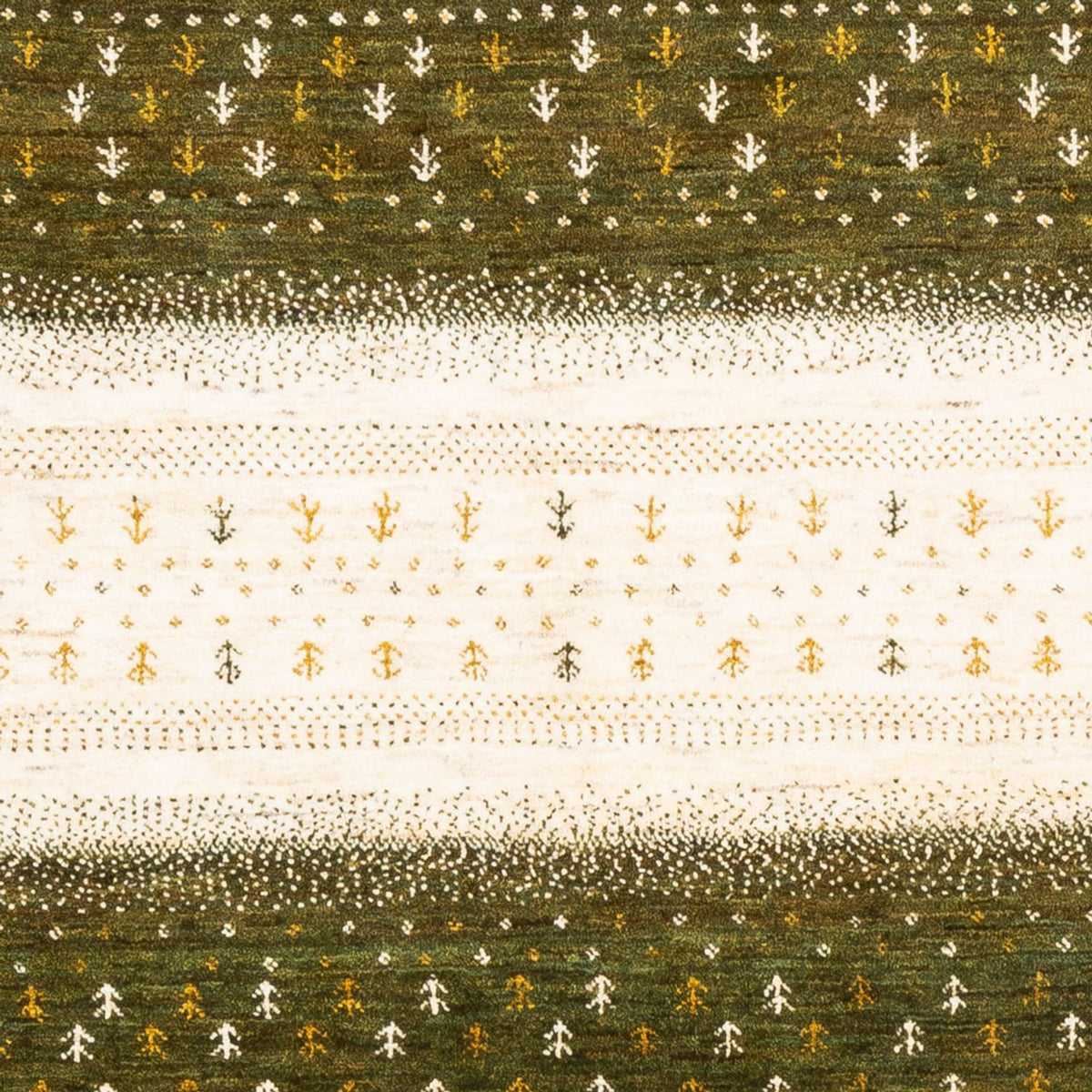 Gabbeh Tapijt - Loribaft Perzisch - 203 x 147 cm - natuur