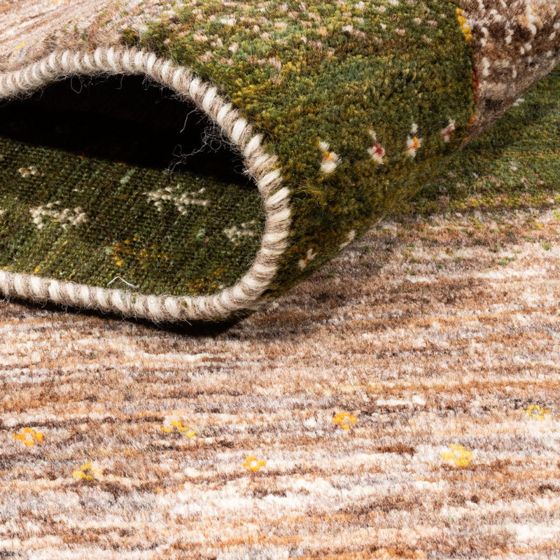 Gabbeh Tapijt - Loribaft Perzisch - 203 x 147 cm - natuur