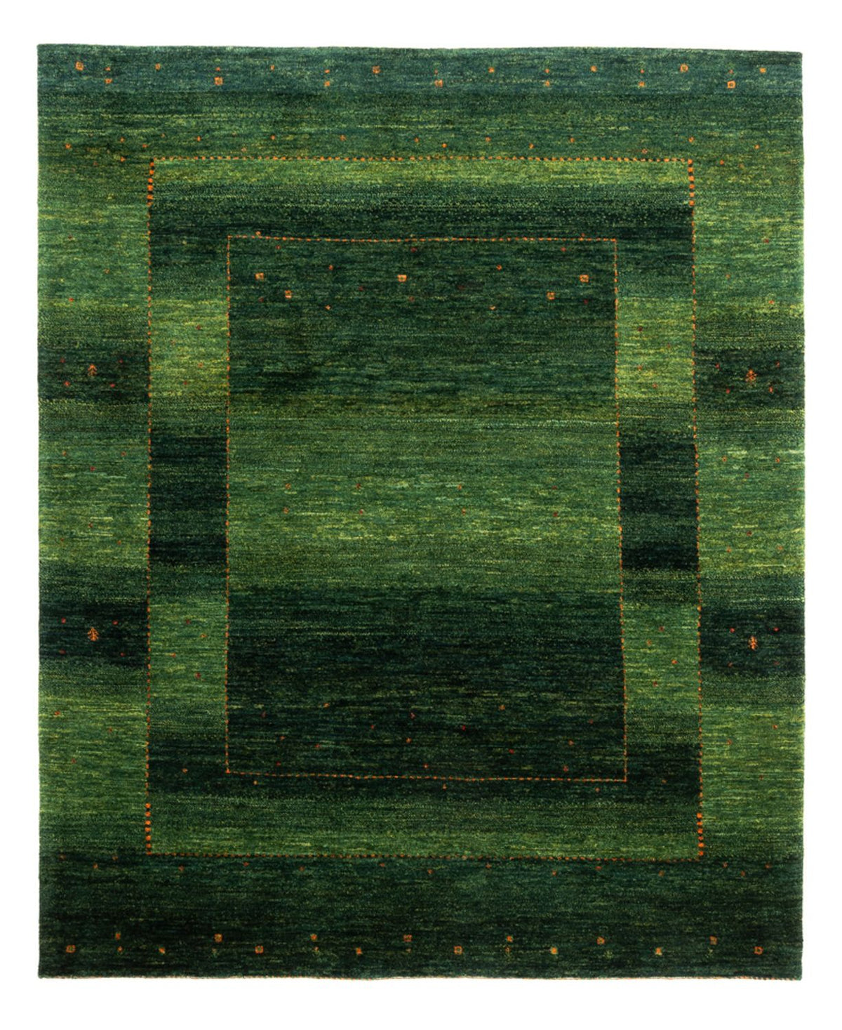 Gabbeh Tapijt - Loribaft Perzisch - 184 x 154 cm - groen