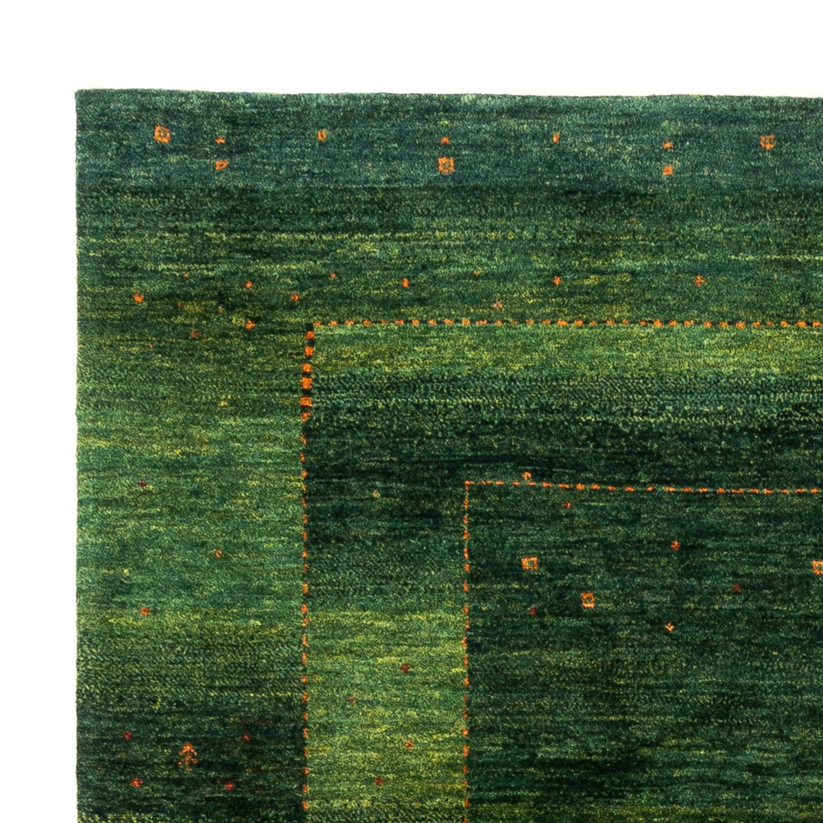 Gabbeh Tapijt - Loribaft Perzisch - 184 x 154 cm - groen