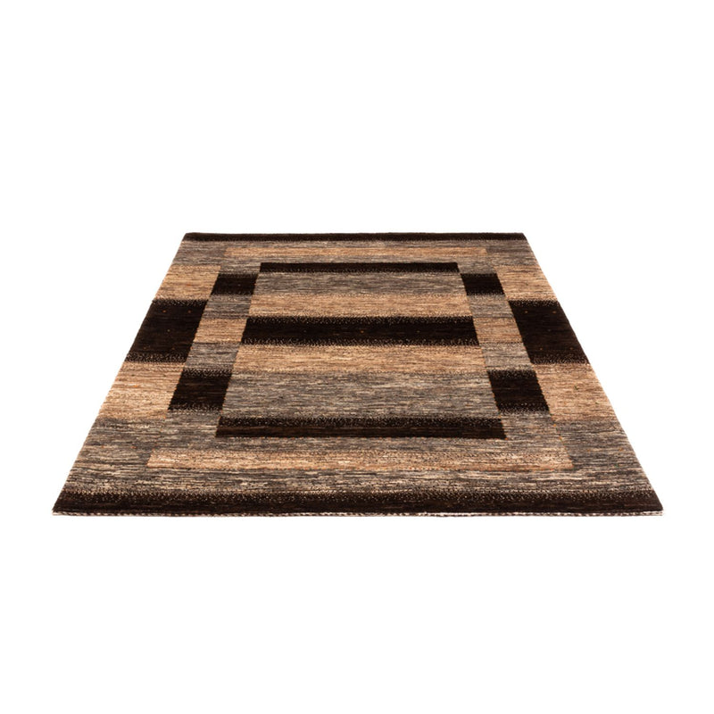 Gabbeh Tapijt - Loribaft Perzisch - 203 x 145 cm - grijs