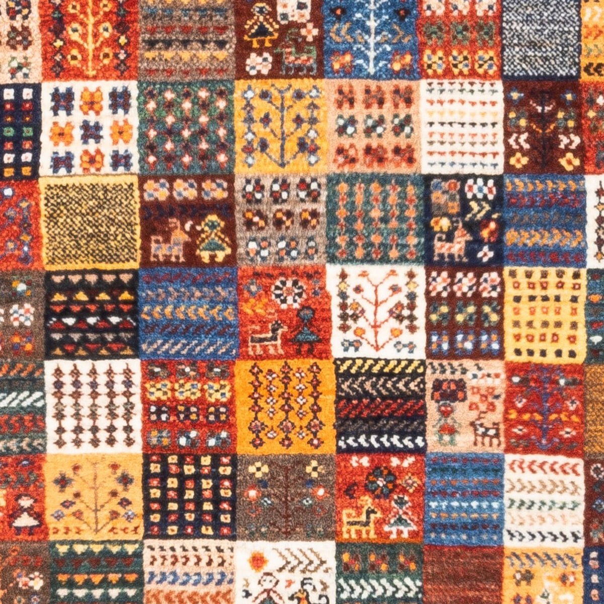 Gabbeh Tapijt - Loribaft Perzisch - Koninklijke - 132 x 84 cm - veelkleurig