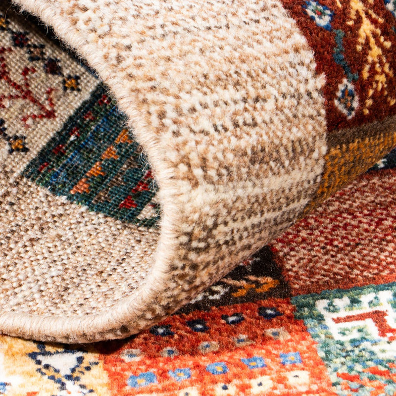 Gabbeh Tapijt - Loribaft Perzisch - Koninklijke - 132 x 84 cm - veelkleurig