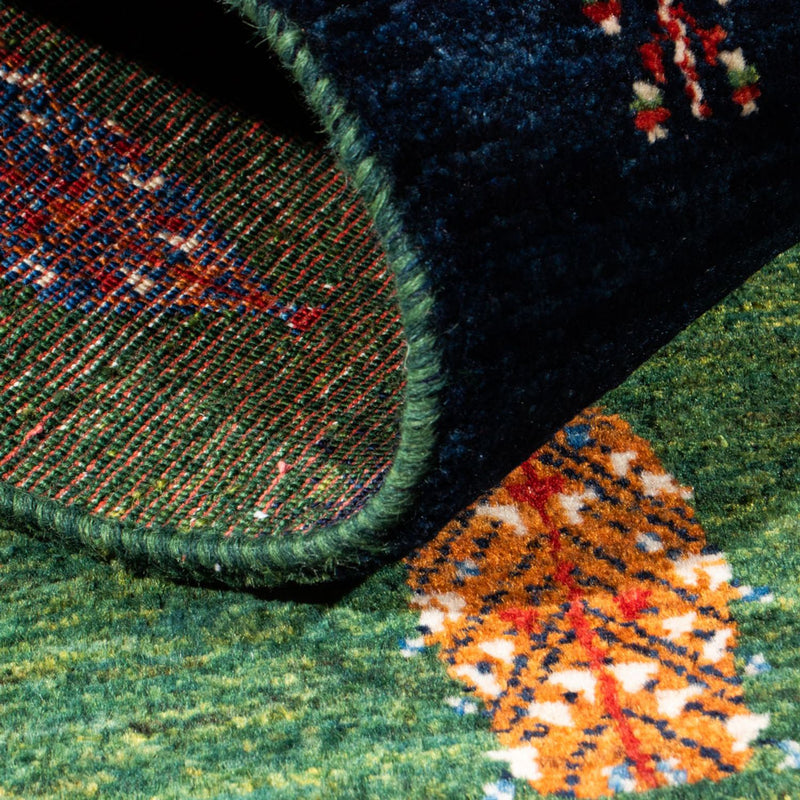 Gabbeh Tapijt - Loribaft Perzisch - Koninklijke - 133 x 83 cm - veelkleurig