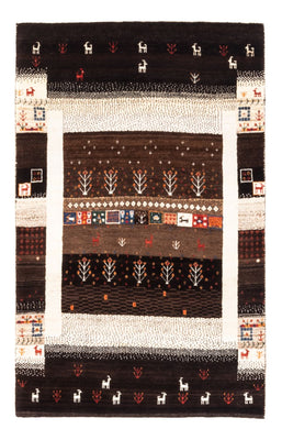 Gabbeh Tapijt - Loribaft Perzisch - Koninklijke - 130 x 86 cm - veelkleurig