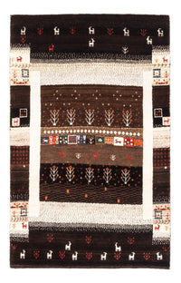 Gabbeh Tapijt - Loribaft Perzisch - Koninklijke - 130 x 86 cm - veelkleurig