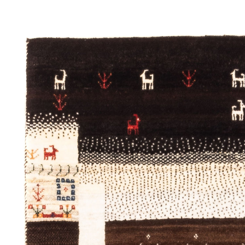 Gabbeh Tapijt - Loribaft Perzisch - Koninklijke - 130 x 86 cm - veelkleurig