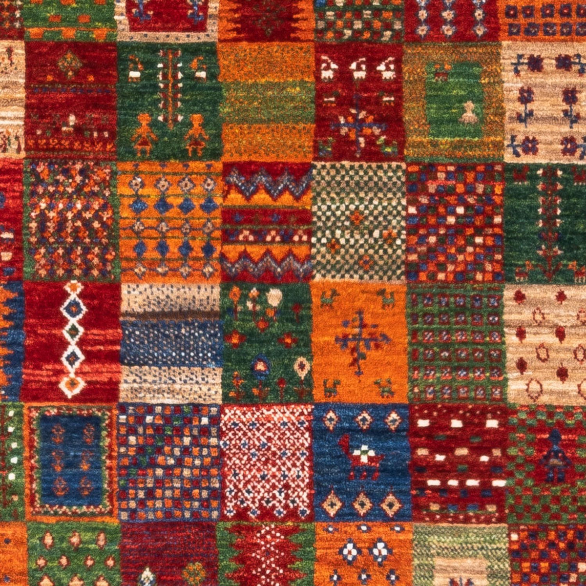 Gabbeh Tapijt - Loribaft Perzisch - Koninklijke - 137 x 88 cm - veelkleurig