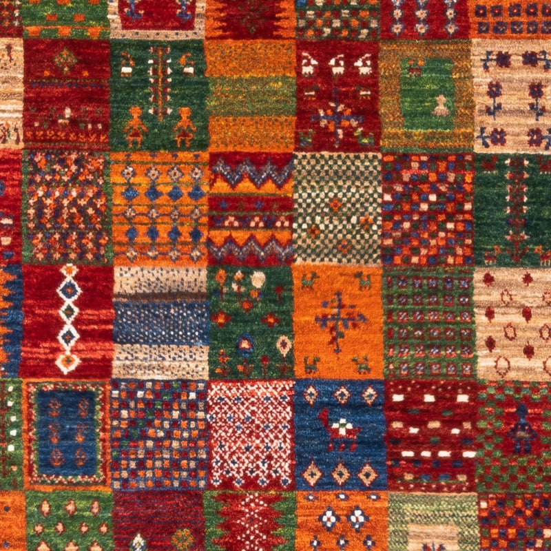 Gabbeh Tapijt - Loribaft Perzisch - Koninklijke - 137 x 88 cm - veelkleurig