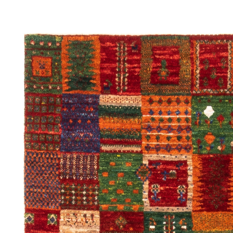 Gabbeh Tapijt - Loribaft Perzisch - Koninklijke - 137 x 88 cm - veelkleurig