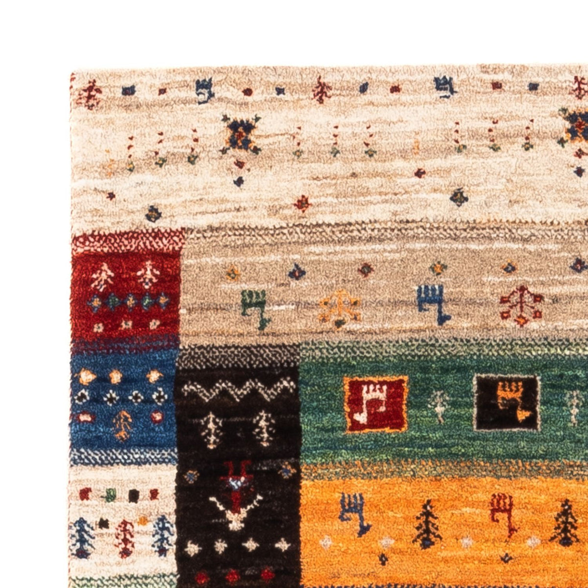 Loribaft Tapijt 83x124cm - Perserteppich Wollteppich