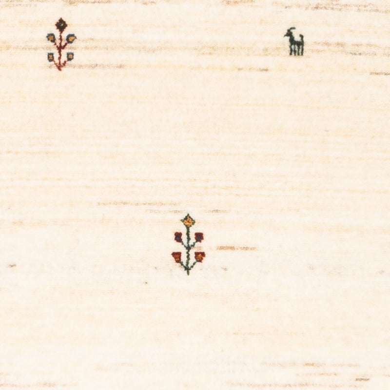 Gabbeh Tapijt - Loribaft Perzisch - Koninklijke - 125 x 90 cm - crème