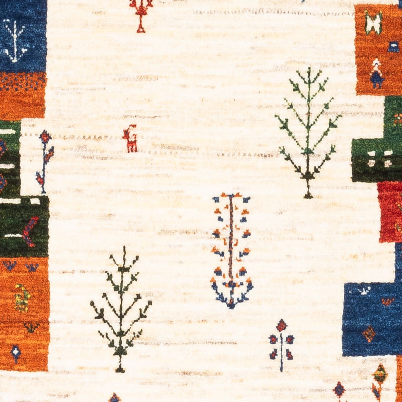 Gabbeh Tapijt - Loribaft Perzisch - Koninklijke - 135 x 83 cm - veelkleurig