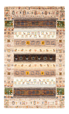 Gabbeh Tapijt - Loribaft Perzisch - Koninklijke - 135 x 87 cm - veelkleurig