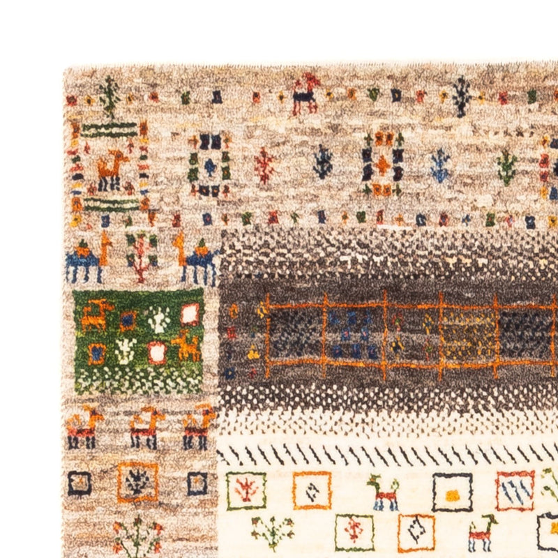 Gabbeh Tapijt - Loribaft Perzisch - Koninklijke - 135 x 87 cm - veelkleurig