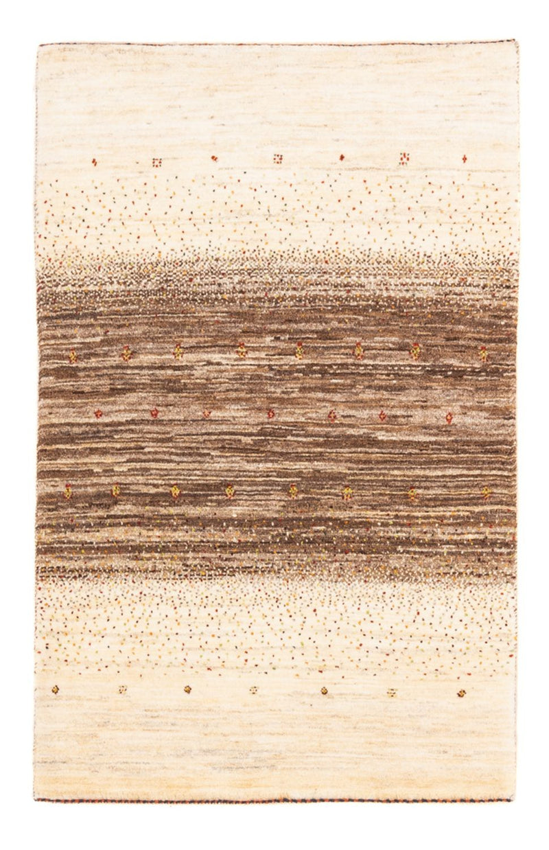 Gabbeh Tapijt - Loribaft Perzisch - Koninklijke - 121 x 82 cm - grijs