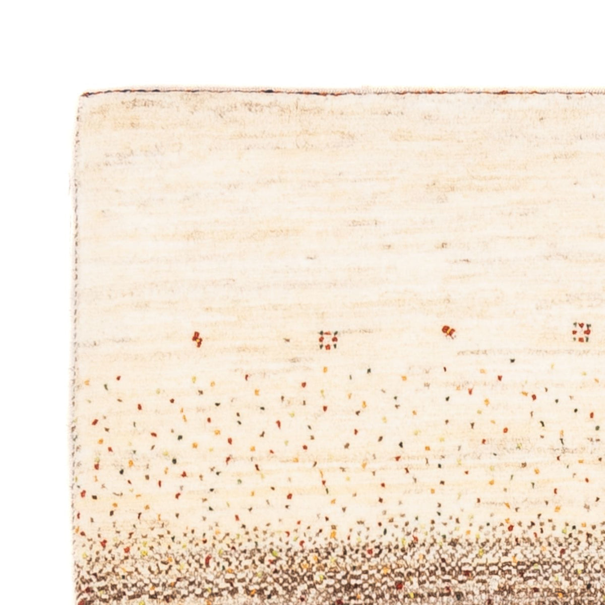 Gabbeh Tapijt - Loribaft Perzisch - Koninklijke - 121 x 82 cm - grijs